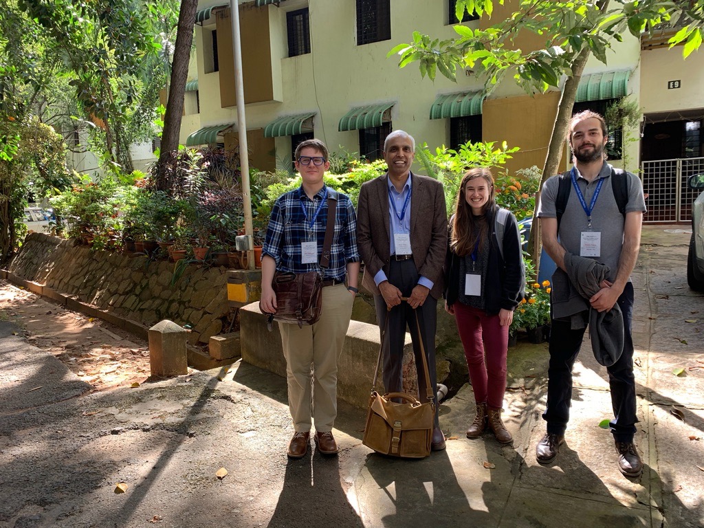 Alex, Rohit, Kiersten, and Martin in Bangalore