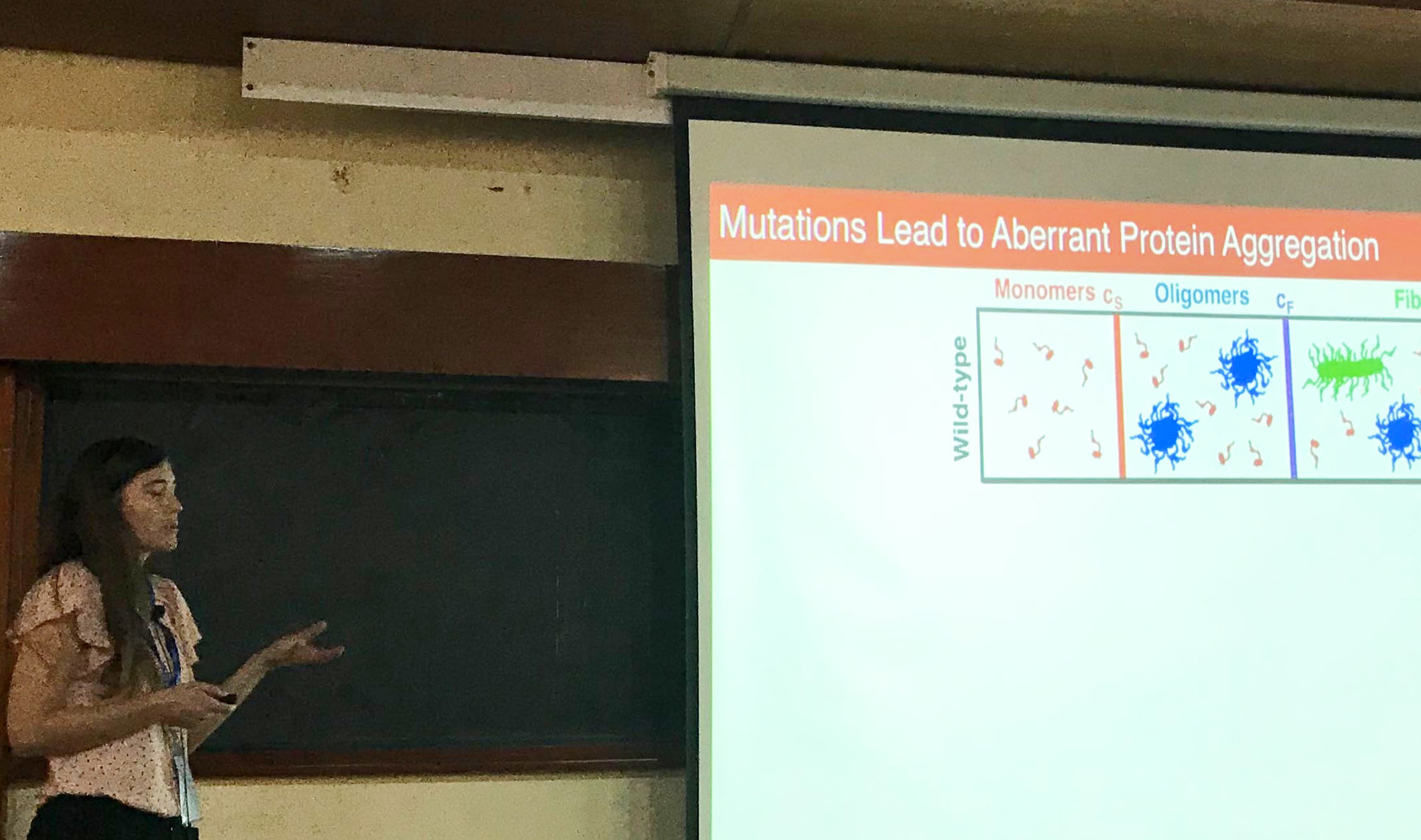 Kiersten's talk at the EMBO Workshop in Bangalore