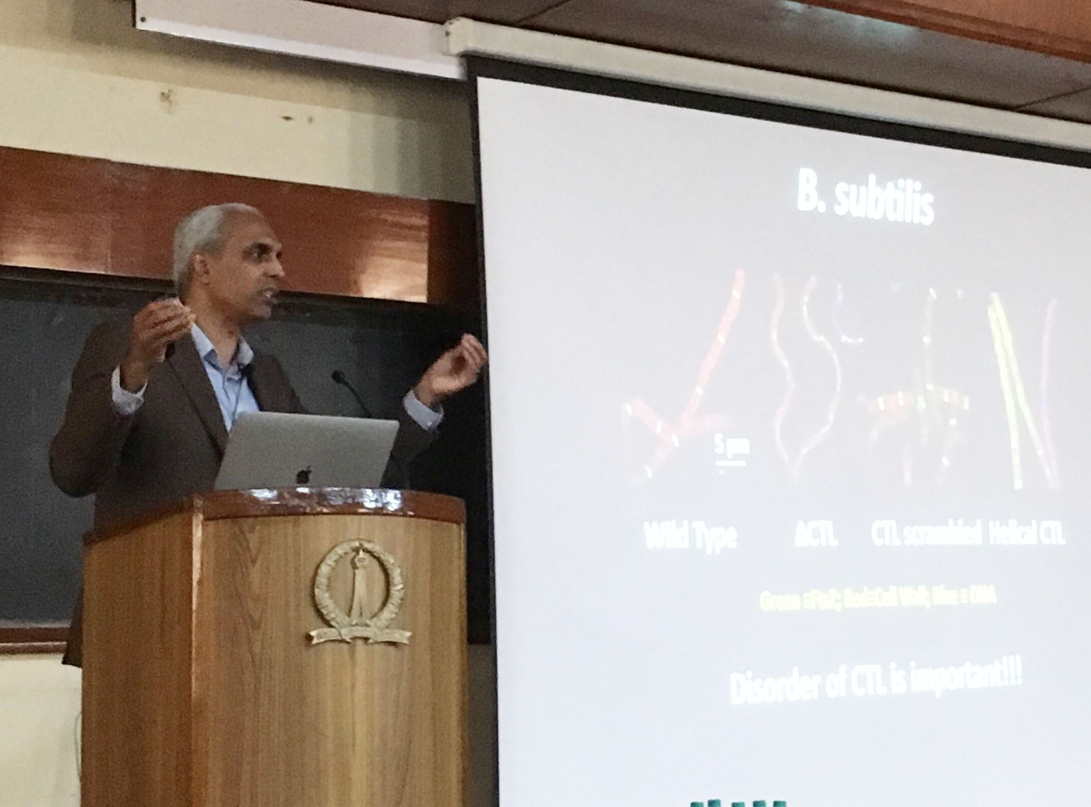 Rohit's keynote talk at the EMBO Workshop in Bangalore